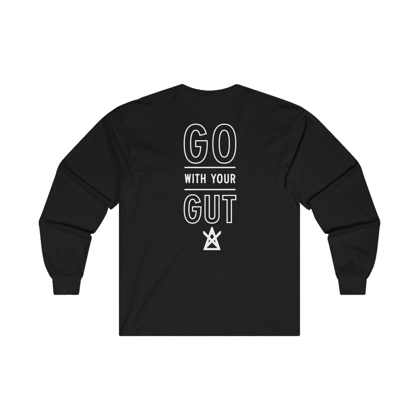 Unisex "Go With Your Gut" Long Sleeve Tee