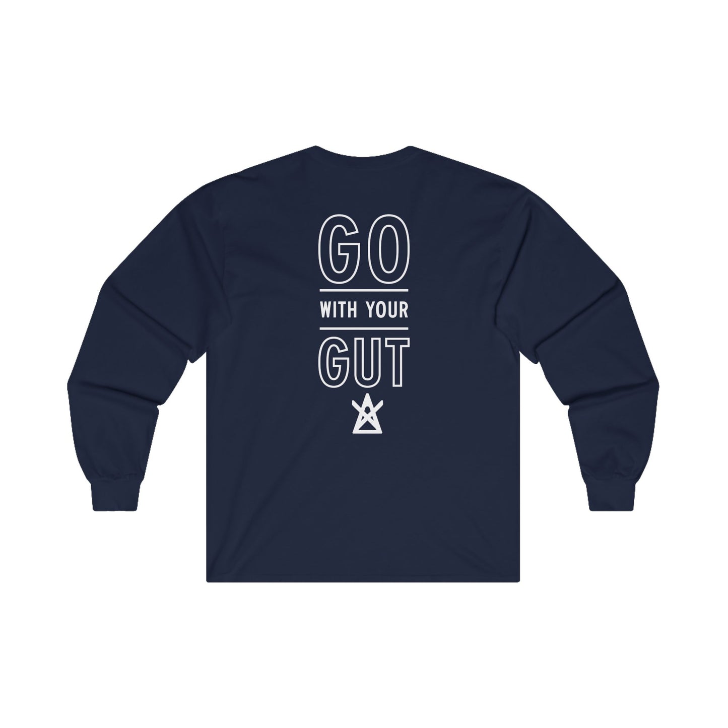 Unisex "Go With Your Gut" Long Sleeve Tee