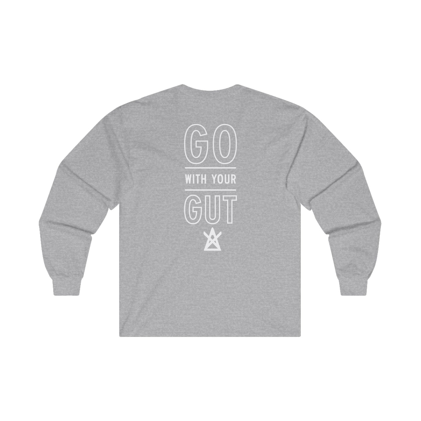 Unisex "Go With Your Gut" Long Sleeve Tee