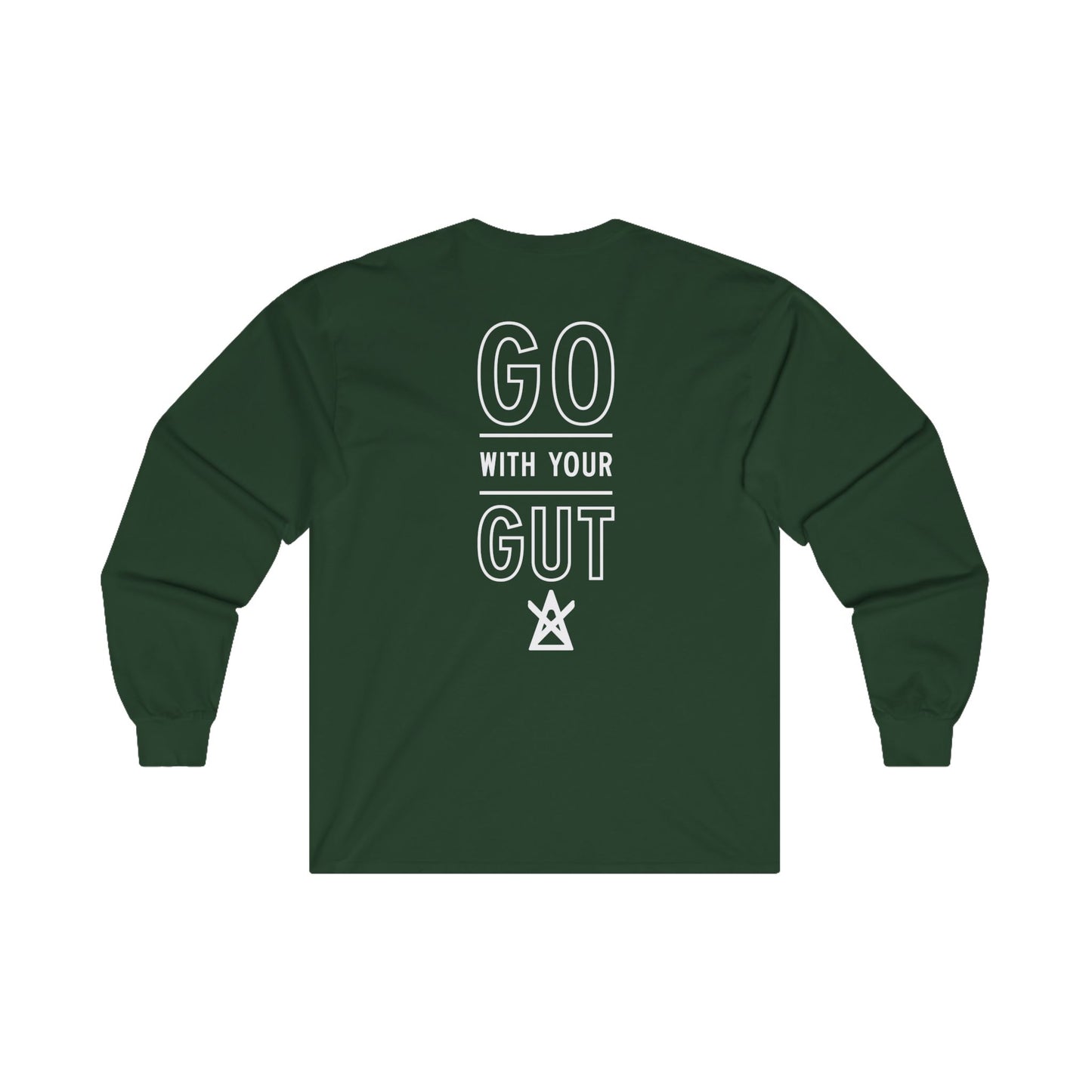 Unisex "Go With Your Gut" Long Sleeve Tee