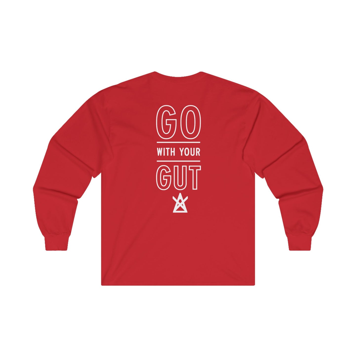 Unisex "Go With Your Gut" Long Sleeve Tee