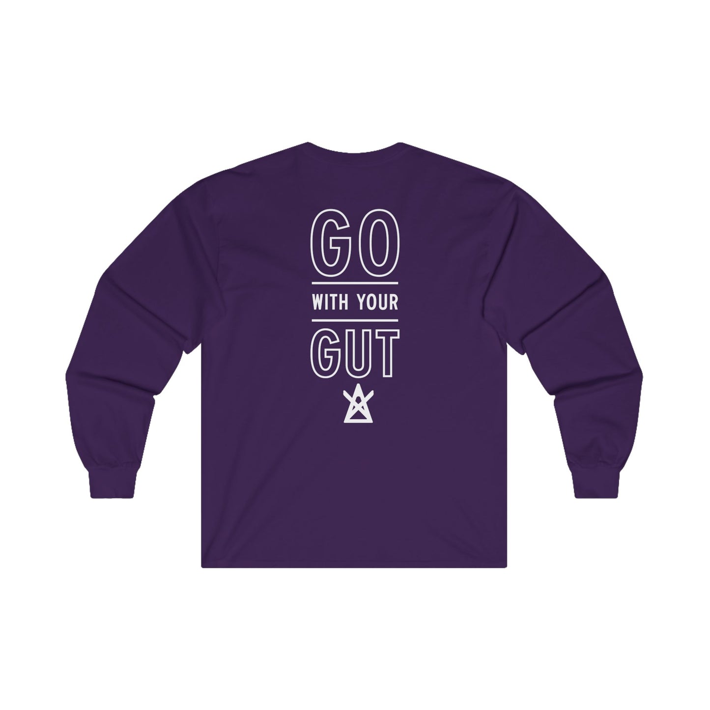 Unisex "Go With Your Gut" Long Sleeve Tee