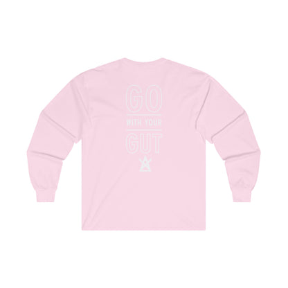 Unisex "Go With Your Gut" Ultra Cotton Long Sleeve Tee