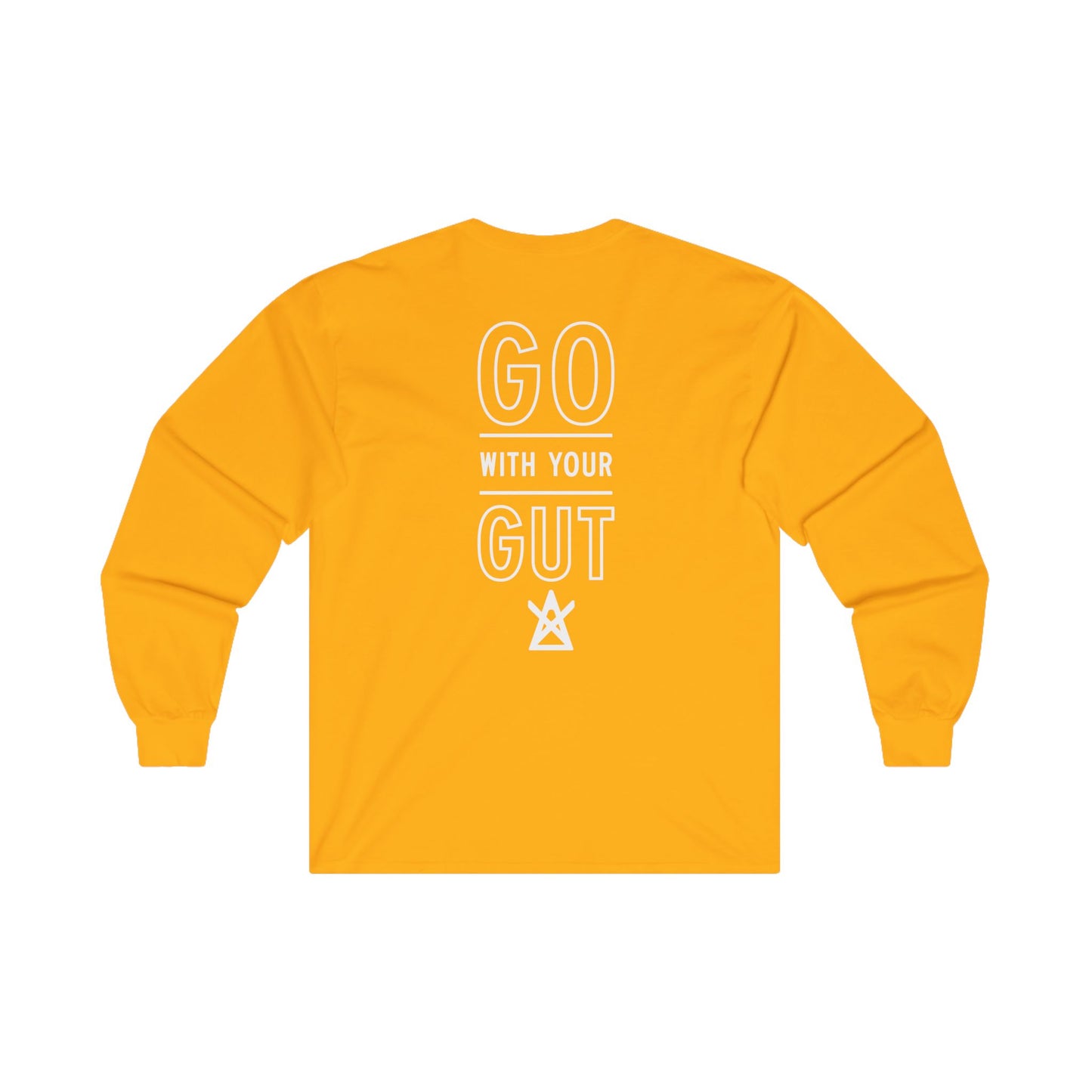 Unisex "Go With Your Gut" Ultra Cotton Long Sleeve Tee