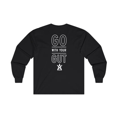 Unisex "Go With Your Gut" Ultra Cotton Long Sleeve Tee