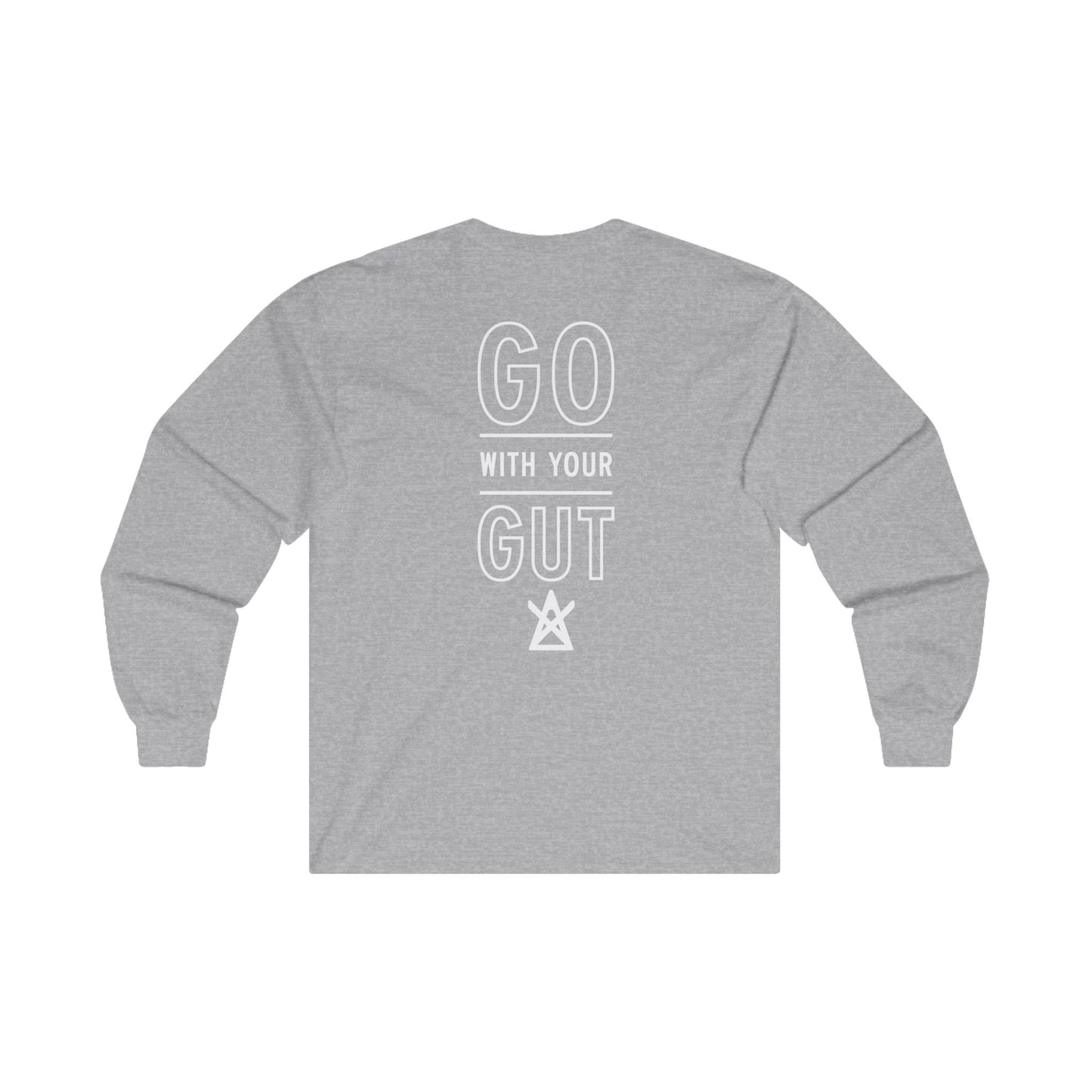 Unisex "Go With Your Gut" Ultra Cotton Long Sleeve Tee