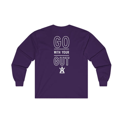 Unisex "Go With Your Gut" Ultra Cotton Long Sleeve Tee